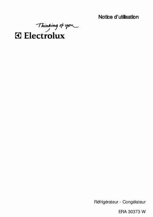 Mode d'emploi AEG-ELECTROLUX ERA30373W