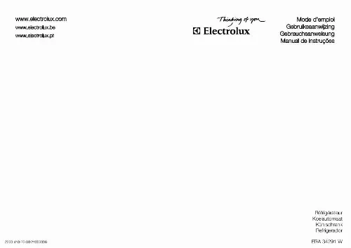 Mode d'emploi AEG-ELECTROLUX ERA34291W