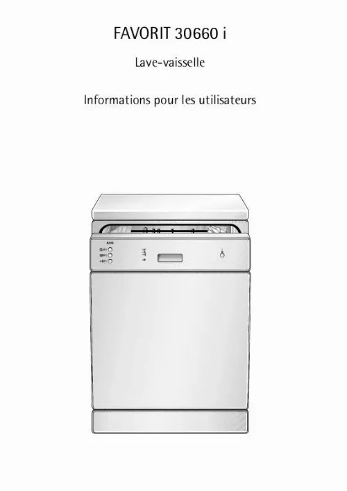 Mode d'emploi AEG-ELECTROLUX FAV30660IB