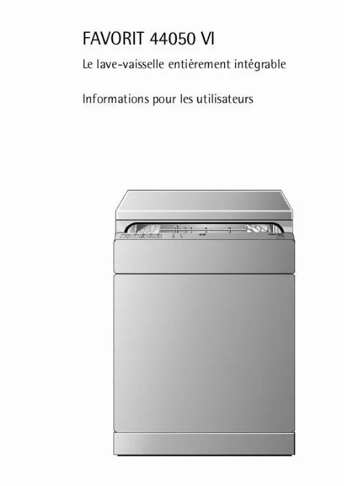 Mode d'emploi AEG-ELECTROLUX FAV44050VI