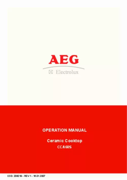Mode d'emploi AEG-ELECTROLUX FM600KM-B