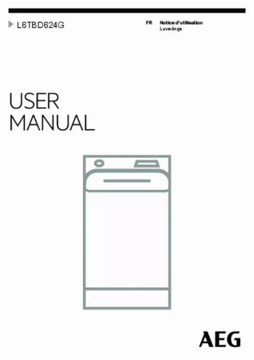 Mode d'emploi AEG-ELECTROLUX L6TBD624G