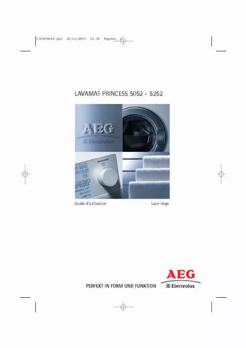Mode d'emploi AEG-ELECTROLUX LP5052