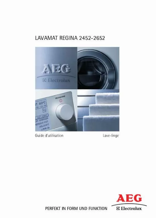 Mode d'emploi AEG-ELECTROLUX LR2652