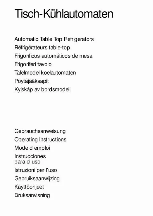 Mode d'emploi AEG-ELECTROLUX ÖKO_SANTO1641-1