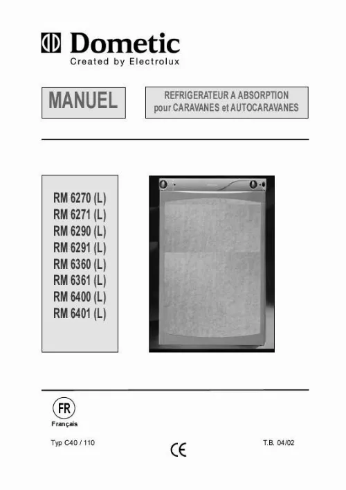 Mode d'emploi AEG-ELECTROLUX RM6291