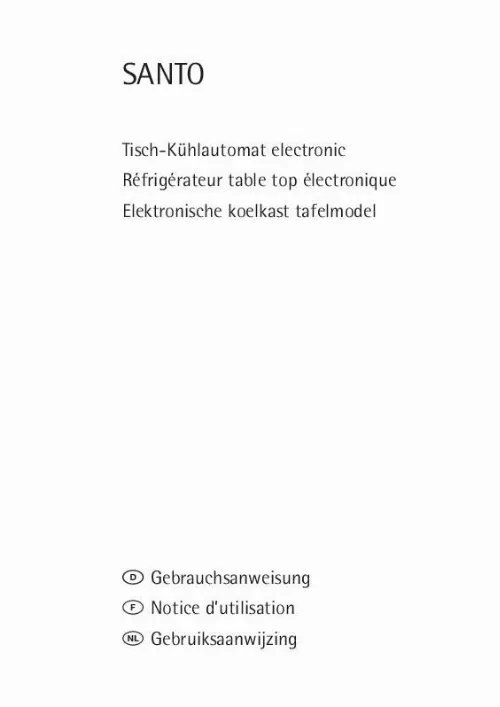 Mode d'emploi AEG-ELECTROLUX S1683-7TK