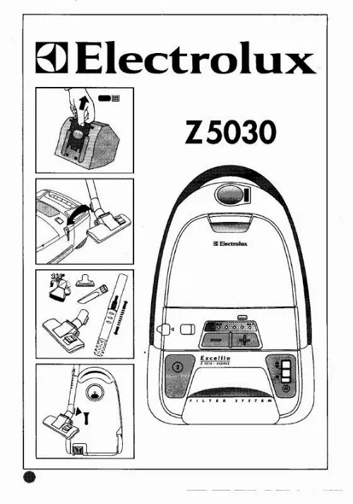 Mode d'emploi AEG-ELECTROLUX Z5020