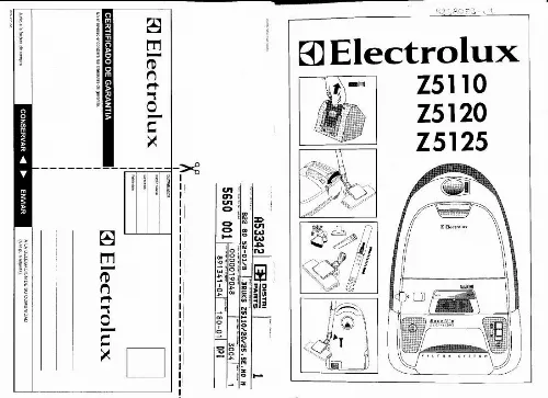 Mode d'emploi AEG-ELECTROLUX Z5120