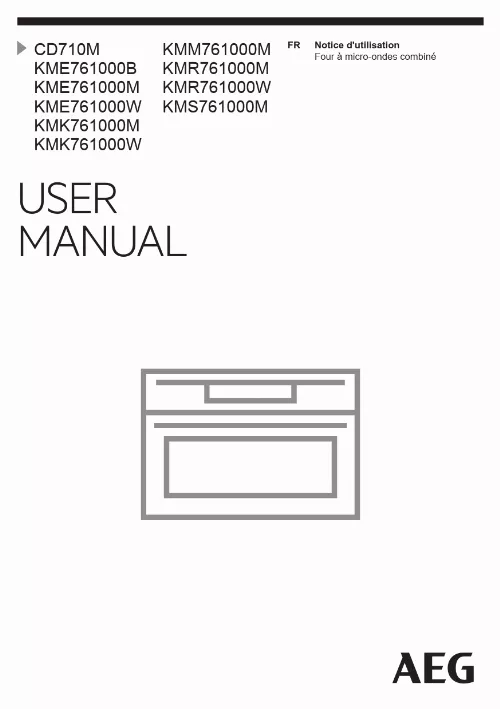 Mode d'emploi AEG KMK761000M