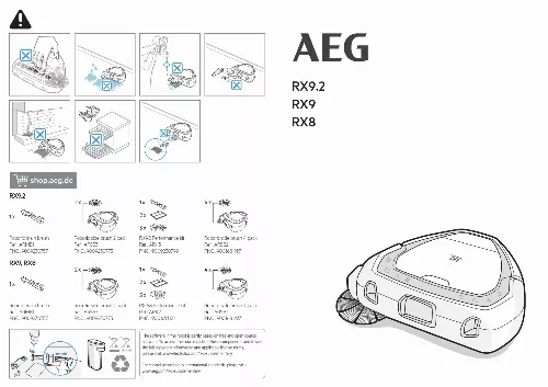 Mode d'emploi AEG RX8-1-4SWN