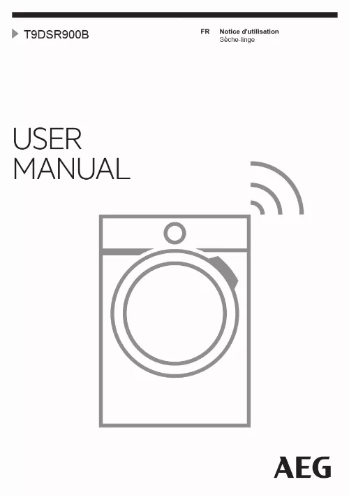 Mode d'emploi AEG T9DSR900B