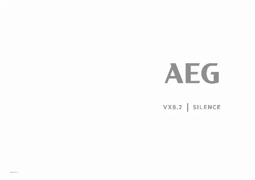 Mode d'emploi AEG VX82-1-ÖKO