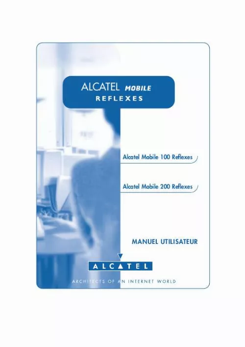 Mode d'emploi ALCATEL-LUCENT MOBILE 100 REFLEXES