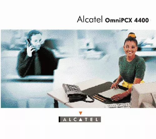 Mode d'emploi ALCATEL-LUCENT OMNIPCX 4400
