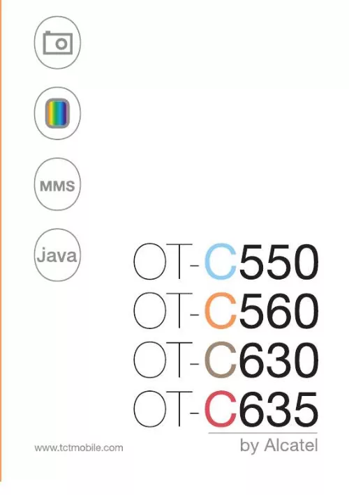 Mode d'emploi ALCATEL OT-C630