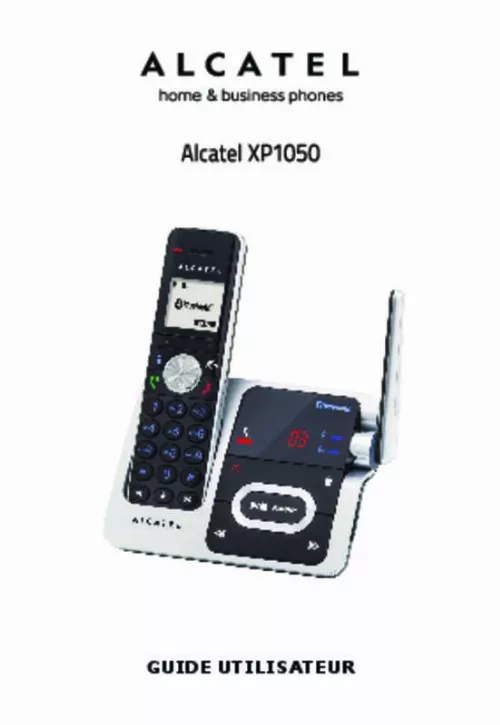 Mode d'emploi ALCATEL XP1050 VOICE BOX