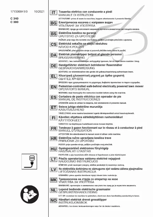 Mode d'emploi ALPINA AL1 38E