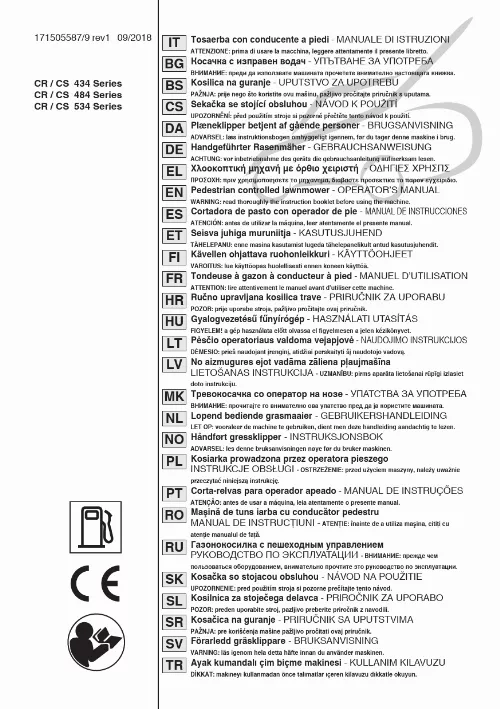 Mode d'emploi ALPINA BL 510 SQE ST 170 LS