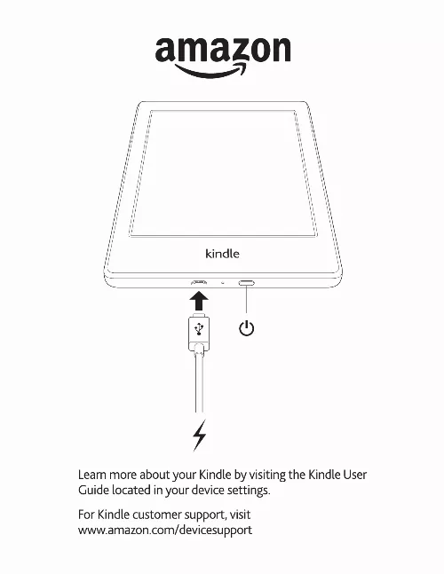 Mode d'emploi AMAZON KINDLE 8