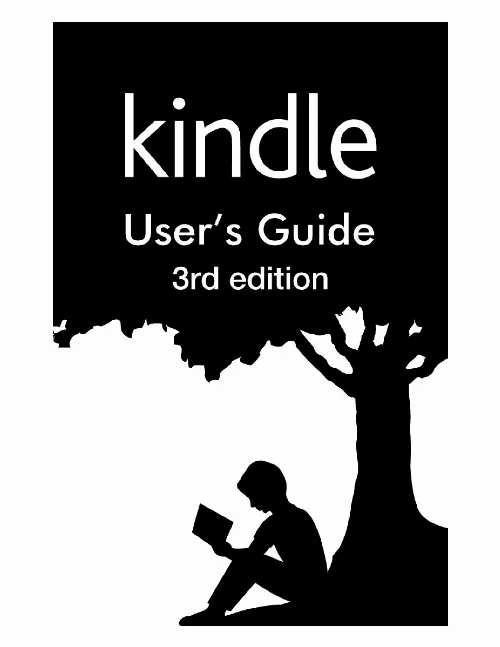 Mode d'emploi AMAZON KINDLE TOUCH 6