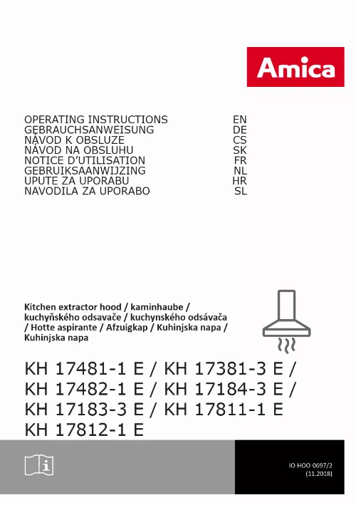 Mode d'emploi AMICA KH17381-3E