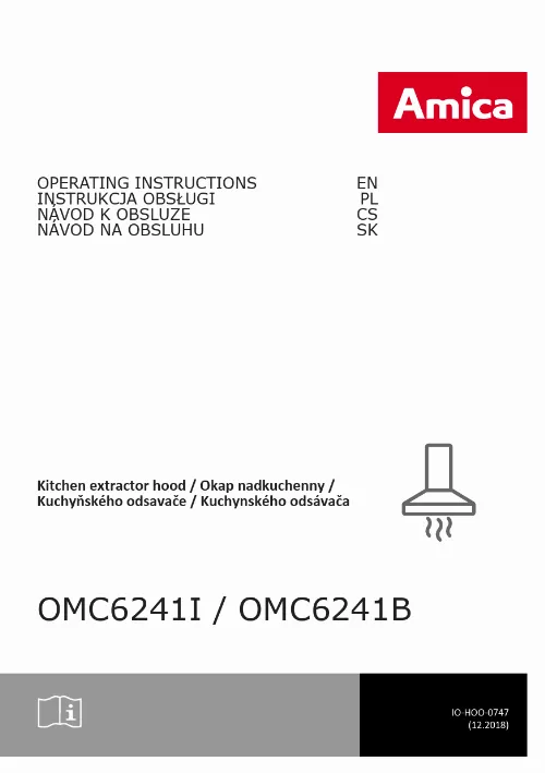 Mode d'emploi AMICA OMC6241I