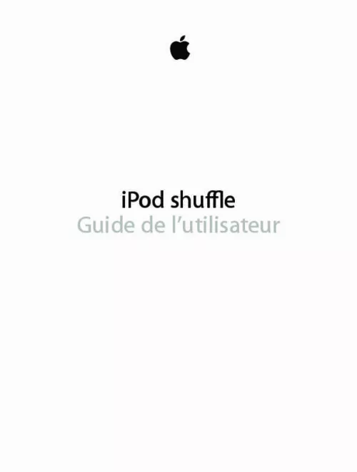 Mode d'emploi APPLE IPOD SHUFFLE 2015