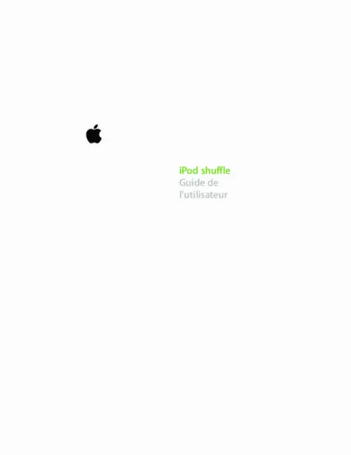 Mode d'emploi APPLE IPOD SHUFFLE VII