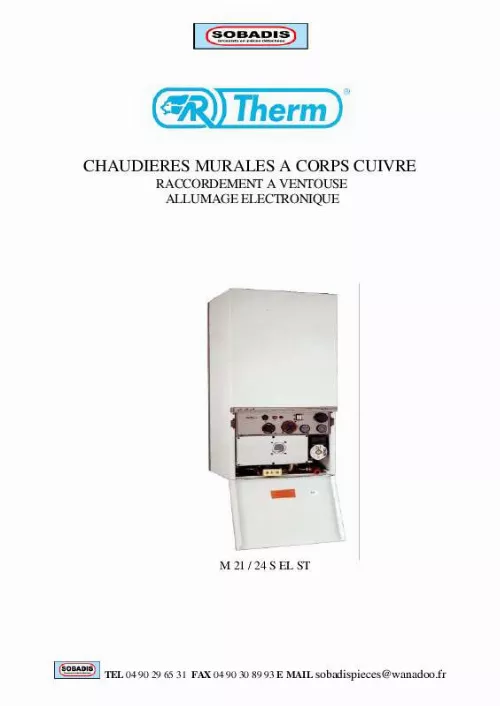 Mode d'emploi AR THERM M 21 S EL ST