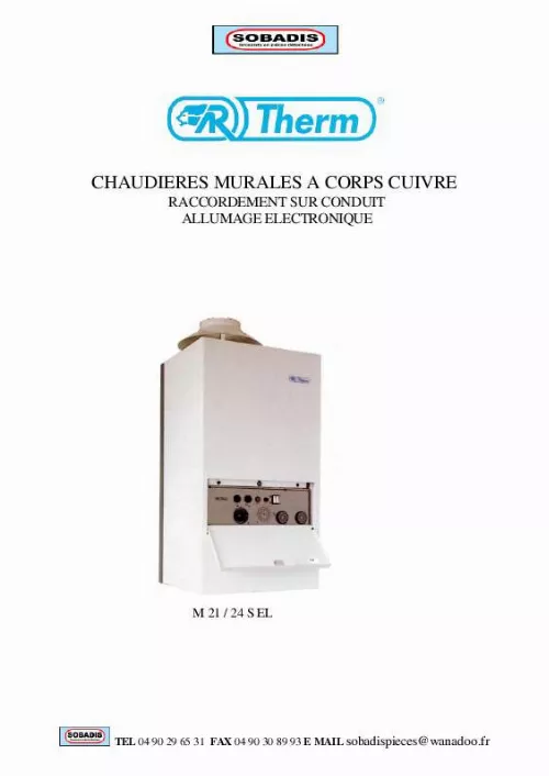 Mode d'emploi AR THERM M 21 S EL