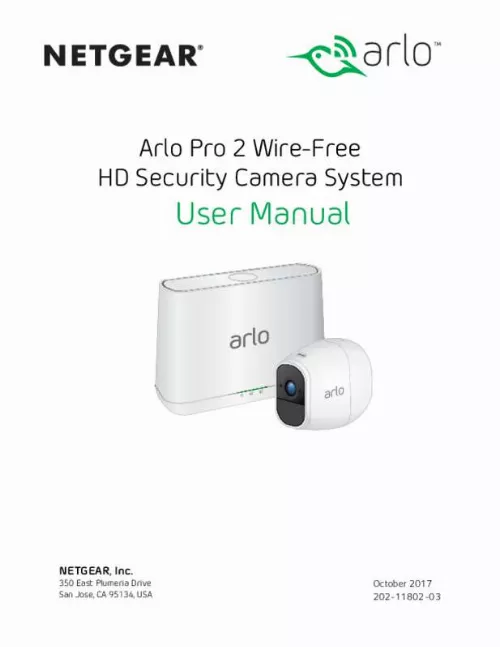 Mode d'emploi ARLO PRO 2 VMS4230P