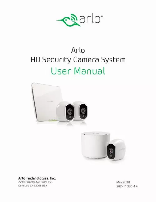 Mode d'emploi ARLO VMS3130