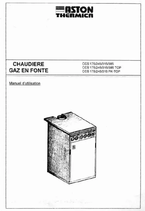 Mode d'emploi ASTON THERMICA CCS 385 TOP