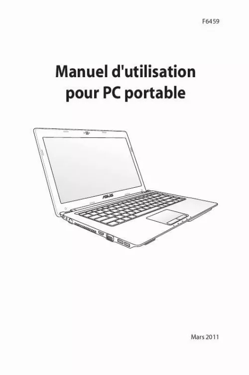 Mode d'emploi ASUS A53