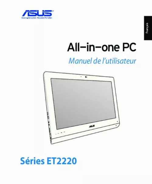 Mode d'emploi ASUS ET2220IUTI-B122K