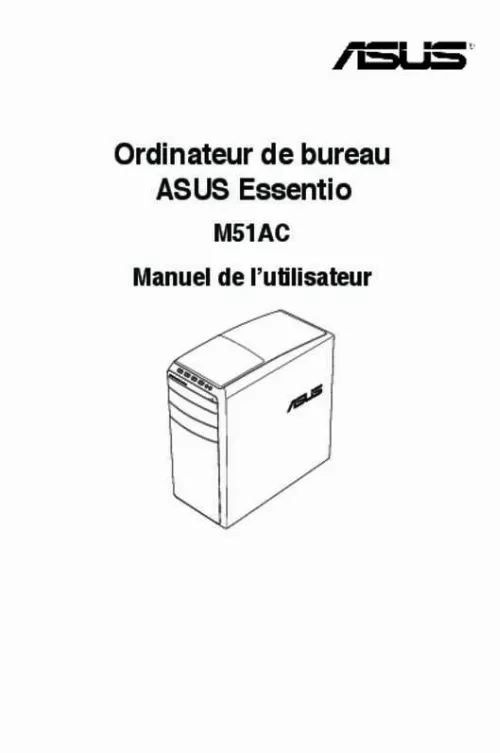 Mode d'emploi ASUS M51AC-FR034S