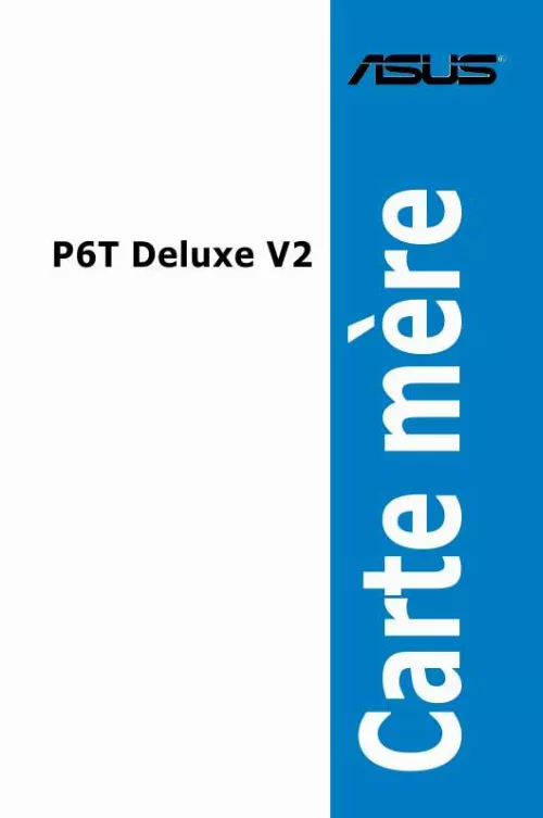 Mode d'emploi ASUS P6T DELUXE V2