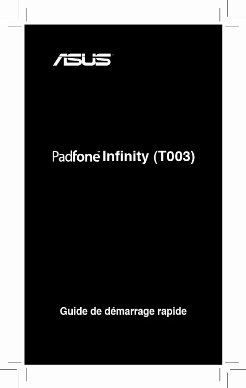 Mode d'emploi ASUS PADFONE A80