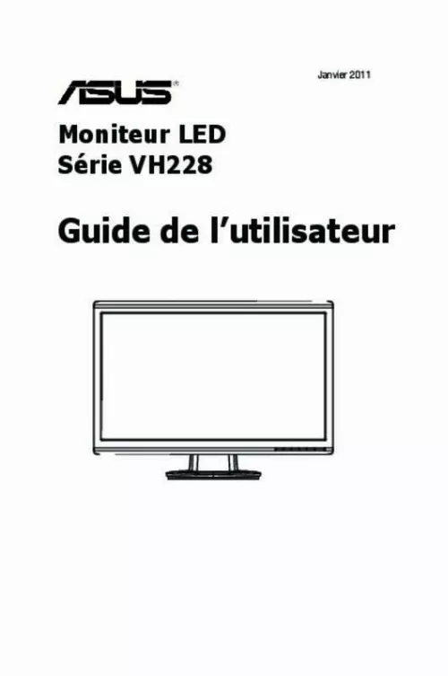 Mode d'emploi ASUS VH228DE