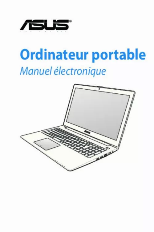 Mode d'emploi ASUS VIVOBOOK S300CA-C1059H