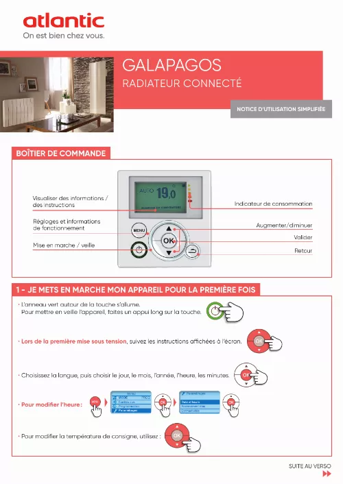 Mode d'emploi ATLANTIC GALAPAGOS