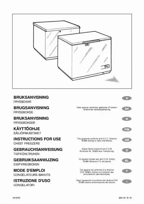 Mode d'emploi ATLAS BL268-2G