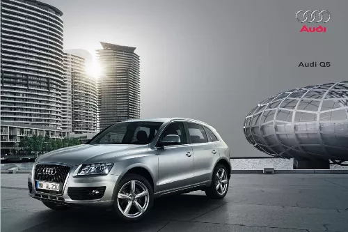 Mode d'emploi AUDI Q5