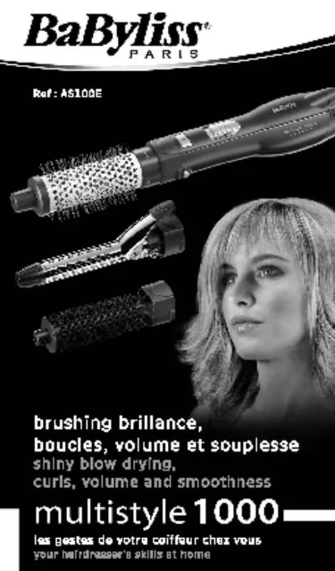 Mode d'emploi BABYLISS MULTISTYLE 1000