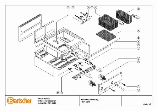 Mode d'emploi BARTSCHER 1315213