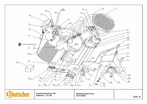 Mode d'emploi BARTSCHER 173195