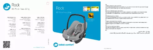 Mode d'emploi BEBE CONFORT ROCK