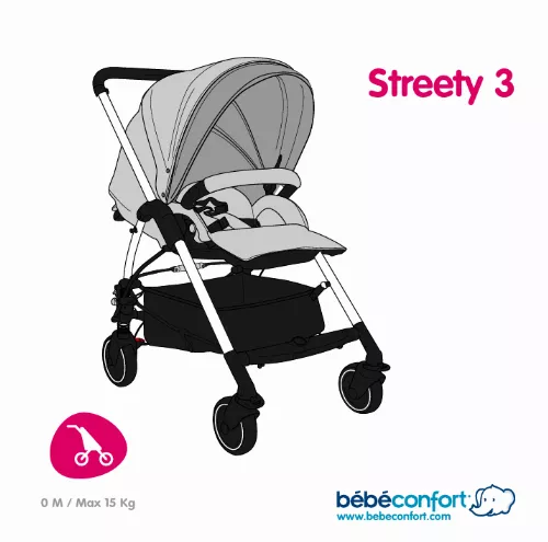 Mode d'emploi BEBE CONFORT STREETY AMBER