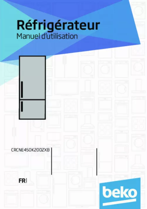 Mode d'emploi BEKO CRCNE450E21DS